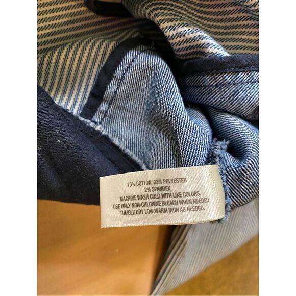 I ❤️ Ronson Denim Striped Jacket - Picture 4 of 6